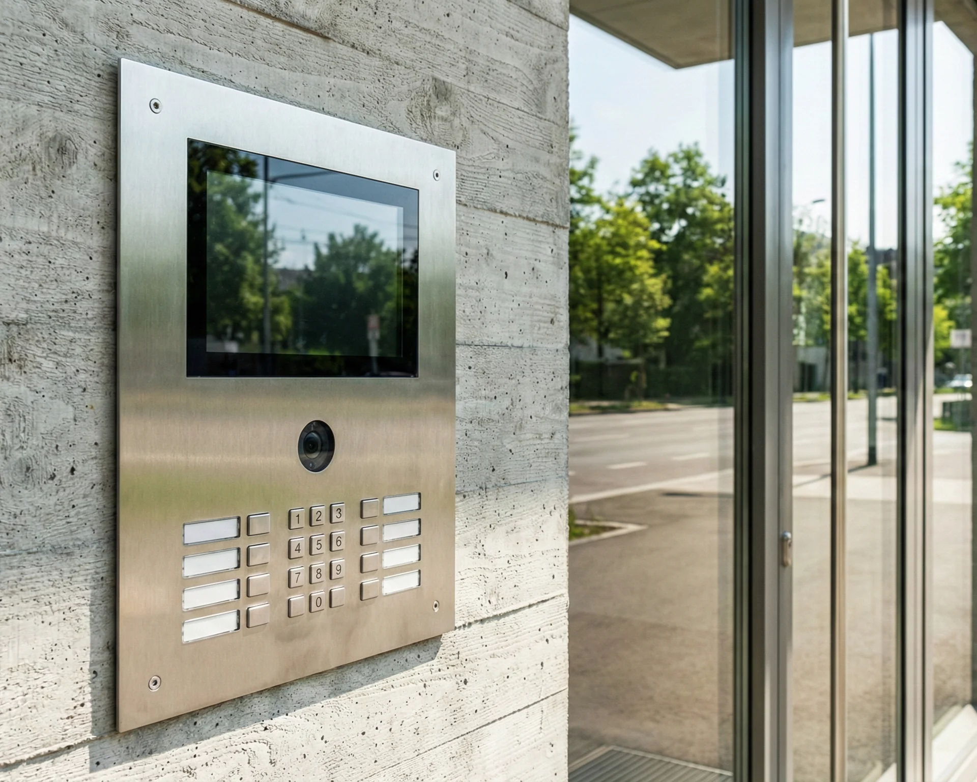 Domovní telefony a interkomy